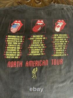 Vintage Rolling Stones 94/95 XL T Shirt The North American Tour