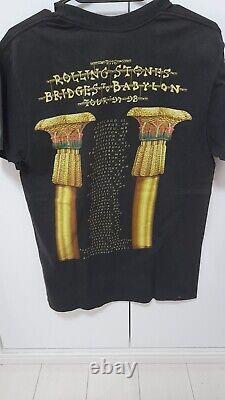 Vintage Rolling Stones 97/98 Tour single stitch Anvil t shirt size medium