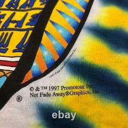 Vintage Rolling Stones Bridges to Babylon 1997 Tour Tee Tie Dye Band Shirt