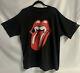 Vintage Rolling Stones Halloween Fangs Oakland Halloween 90s T Shirt Large Xl