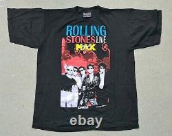 Vintage Rolling Stones Live Max Merch T Shirt From 1994 Brockum