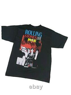 Vintage Rolling Stones Live Max Merch T Shirt Size Xl From 1994 Brockum