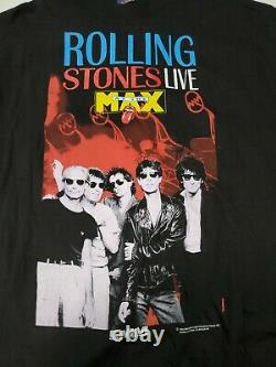 Vintage Rolling Stones Live Max Merch T Shirt Size Xl From 1994 Brockum