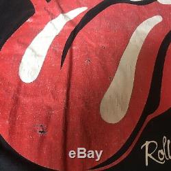 Vintage Rolling Stones North America Tour t Band Tshirt 1989