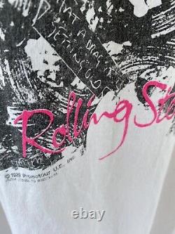 Vintage Rolling Stones Screen Stars Cotton Rock T Shirt Stealers Wheel XXXL