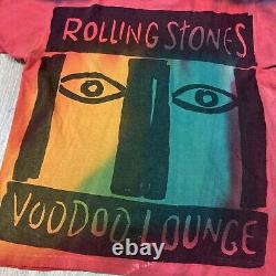 Vintage Rolling Stones Shirt L 90s 00s Brockum Band Concert Tour Rock Y2k Tee