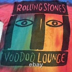 Vintage Rolling Stones Shirt L 90s 00s Brockum Band Concert Tour Rock Y2k Tee