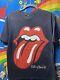 Vintage Rolling Stones Shirt Large 1989 North American Tour Tee Single Stitch