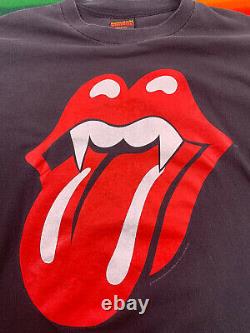 Vintage Rolling Stones T-Shirt XL Halloweek 1994 Oakland Halloween Brockum 90s