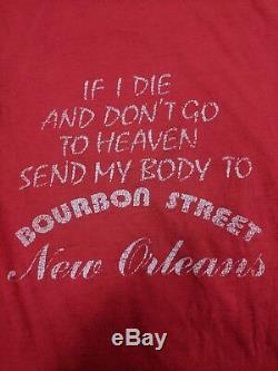 Vintage Rolling Stones T-shirt 1970s New Orleans
