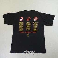 Vintage Rolling Stones T-shirt 1994/95 Voodoo Lounge tour concert Large faded