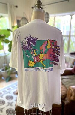 Vintage Rolling Stones T-shirt Urban Jungle Tour 1990 Europe XL