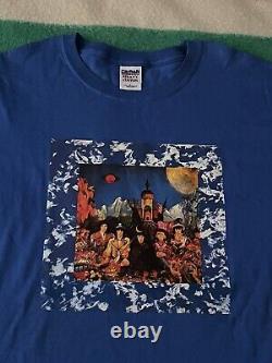 Vintage Rolling Stones Their Satanic Majesties Request Shirt Large L Psychedelic