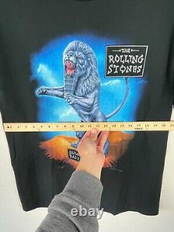 Vintage Rolling Stones Tour Shirt 1998 Hard Rock USA Anvil XL Single Stitch New
