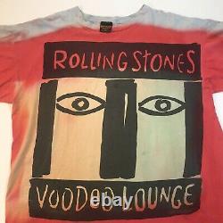 Vintage Rolling Stones Voodoo Lounge 90s Tour USA Single Stitch T Shirt Band XXL