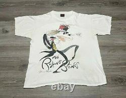 Vintage Rolling Stones Voodoo Lounge Brockum Art T-Shirt Size L Gerald Scarfe