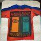 Vintage Rolling Stones Voodoo Lounge Shirt All Over Print Size Xl Brockum
