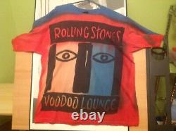Vintage Rolling Stones Voodoo Lounge T-shirt Tye Die XL 1994