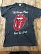 Vintage Rolling Stones Shirt 1981-1982 Original World Tour Ultra Rare Large