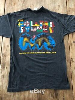 Vintage Rolling Stones shirt 1981-1982 original World Tour Ultra Rare Large