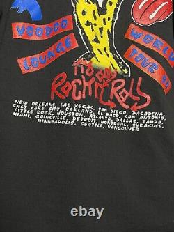 Vintage Rolling Stones shirt sz XL 94/95 voodoo lounge single stitch rare USA