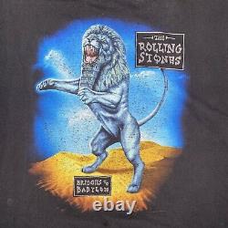 Vintage Rolling Stones t-shirt Bridges to Babylon 1997/1998 Made in USA Sz XL