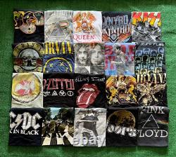 Vintage Style Music Rock Rolling Stones Queen Reseller Lot Of 20 Mix SZS Retro