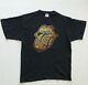 Vintage T-shirt-the Rolling Stones Bridges To Babylon 1997 -black-large