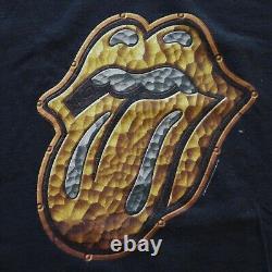 Vintage T-Shirt-The Rolling Stones Bridges to Babylon 1997 -Black-Large