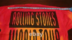 Vintage THE ROLLING STONES WORLD TOUR VOODOO LOUNGE 1994/95 T-Shirt XL OFFICIAL