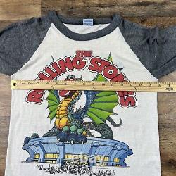 Vintage The Rolling Stones 1981 Texas Cotton Bowl Concert T Shirt Size Small
