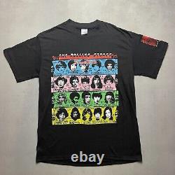 Vintage The Rolling Stones 1989 Some Girls Promo Band Tee Shirt Single Stitch L