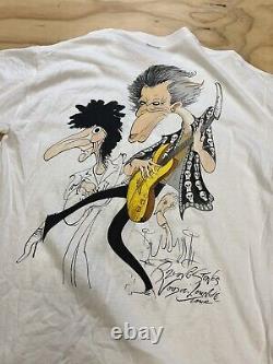 Vintage The Rolling Stones 1994 Voodoo Lounge Tour Shirt Size XL Brockum RARE
