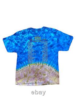 Vintage The Rolling Stones 1997 Bridges to Babylon Tour Tie-Dye T-Shirt Size XL