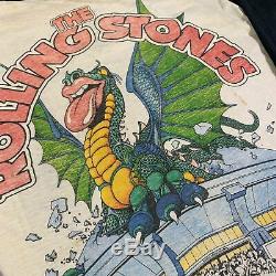 Vintage The Rolling Stones 81 Raglan T-Shirt Keith RIchards Guns N' Roses Rock