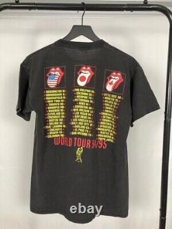 Vintage The Rolling Stones 94/95 World Tour Voodo Lounge Concert shirt L