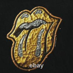 Vintage The Rolling Stones Bridges to Babylon 1997 T Shirt Size Medium