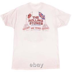 Vintage The Rolling Stones Europe 82 Tee Shirt 1982 Size Large