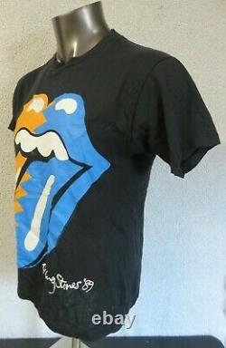 Vintage The Rolling Stones North American Tour 1989 Steel Wheels T-Shirt Screen