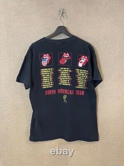 Vintage The Rolling Stones North American Tour 94/95 T Shirt L