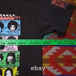 Vintage The Rolling Stones Some Girls 1989 Tour T-Shirt Men's Sz XL RARE