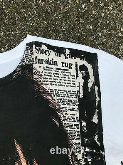 Vintage The Rolling Stones T-Shirt fifth column overprint Mosquitohead Rare