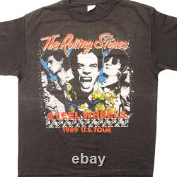 Vintage The Rolling Stones Tee Shirt 1989 Size Large Made In USA