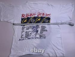 Vintage The Rolling Stones Urban Jungle Tour Europe 1990 T Shirt Rare