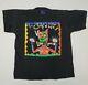 Vintage The Rolling Stones Voodoo Lounge 1995 World Tour Black T-shirt Sz Large
