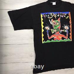 Vintage The Rolling Stones Voodoo Lounge Tour 1995 T Shirt Size XL Brockum Black