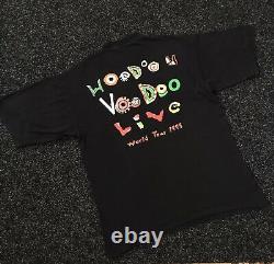 Vintage The Rolling Stones Voodoo Lounge Tour T Shirt Size XL Brockum 1995 Black