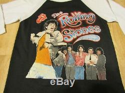 Vintage The Rolling Stones tour shirt Tattoo You 1980s 80s raglan