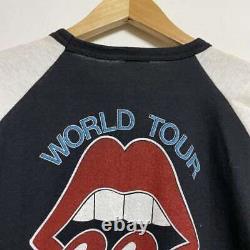 Vintage Three-Quarter Sleeves Shirt Rolling Stones