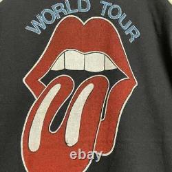 Vintage Three-Quarter Sleeves Shirt Rolling Stones